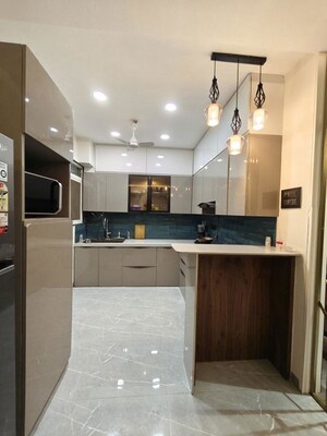 Kitchen in 3 BHK Apartment at Sai Innovision 7 Avenues, Balewadi – for Rent