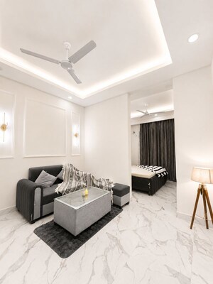 Living Room in 1 BHK Builder Floor at Sector 31 – for Rent