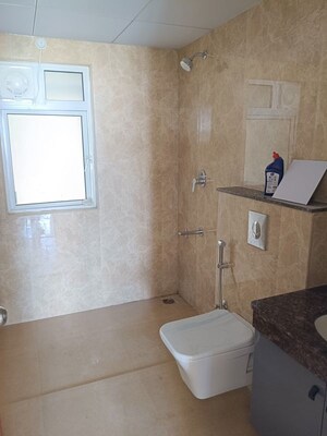 Bathroom in 3 BHK Apartment at Aurobindo The Regent, Kondapur – for Rent