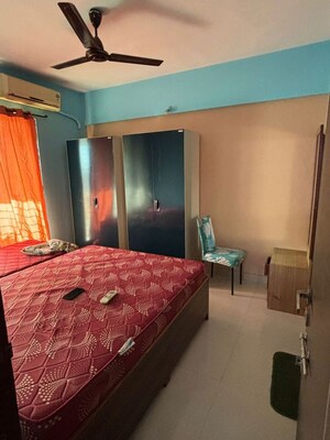 Bedroom in 1 BHK Apartment at Sanghvi Arham Arcade, Kharghar – for Rent