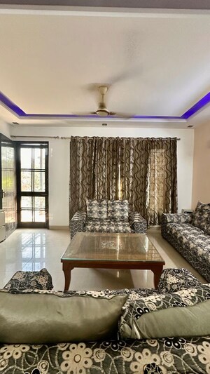 Living Room in 3.5 BHK Builder Floor at Palam Vihar – for Sale