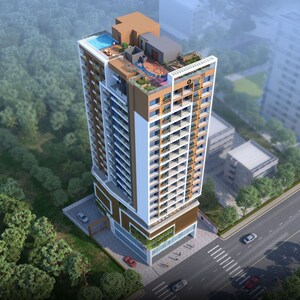 2 BHK Apartment – Exterior View View at Shree Pote Pallacio, Kharghar Sector 11 - for Sale
