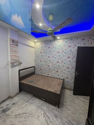 Bedroom in 2 BHK Builder Floor at Panchsheel Extension – for Rent
