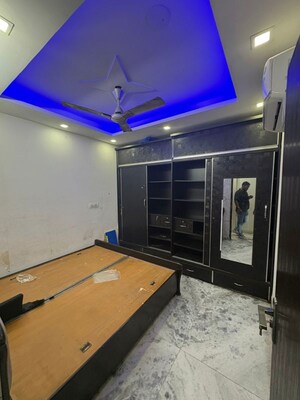 Bedroom in 2 BHK Builder Floor at Panchsheel Extension – for Rent