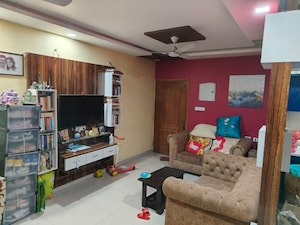 Living Room in 3 BHK Apartment at Jains Carlton Creek, Manikonda – for Rent