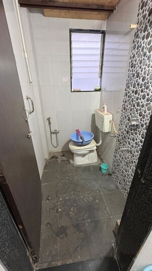 Bathroom in 2 BHK Apartment at Oasis City Apartment, Mokarwadi – for Sale