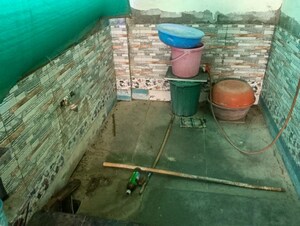 Bathroom in  Independent House at Dabhoi – for Sale