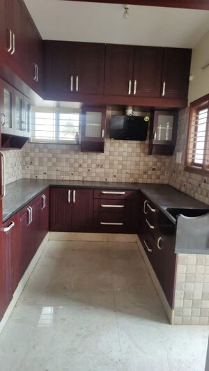 Kitchen in 3 BHK Builder Floor at Indiranagar – for Rent