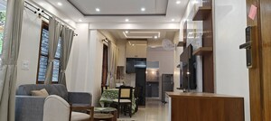 Living Room in 3 BHK Builder Floor at Indiranagar – for Rent