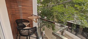 Balcony in 3 BHK Builder Floor at Indiranagar – for Rent