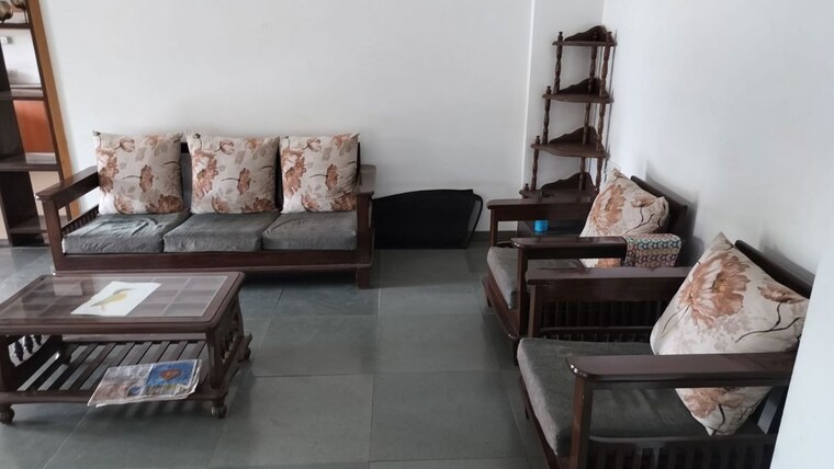 Living Room, arun-sane-orchid-towers 3 Bedroom 1600 Sq.Ft. Apartment In Baner Pune 10456515