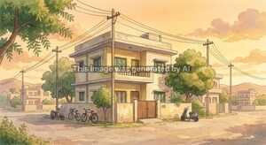  Independent House – Exterior View View at Cheeriyal - for Sale