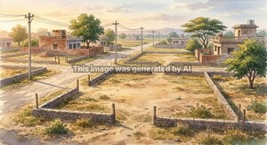 Plot Area in  Land at Amarpur – for Sale