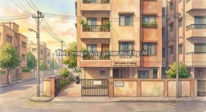  Apartment – Exterior View View at Kondhwa - for Sale