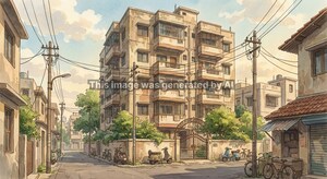  Apartment – Exterior View View at Ghatalodia - for Sale