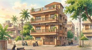 Builder Floor – Exterior View View at Vasanthapura - for Sale