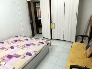 Bedroom in 3 BHK Apartment at Satellite – for Rent
