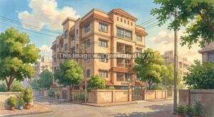  Apartment – Exterior View View at Bodakdev - for Sale