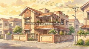  Independent House – Exterior View View at Haripura - for Sale