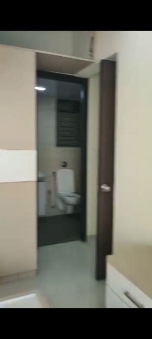Bathroom in 1 BHK Apartment at MJ Shah Centrio, Govandi – for Rent
