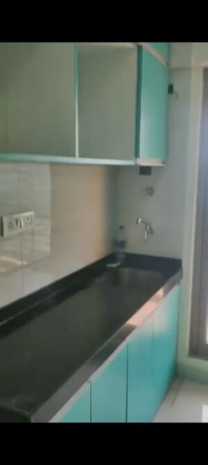 Bathroom in 1 BHK Apartment at MJ Shah Centrio, Govandi – for Rent