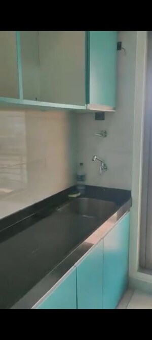 Bathroom in 1 BHK Apartment at MJ Shah Centrio, Govandi – for Rent