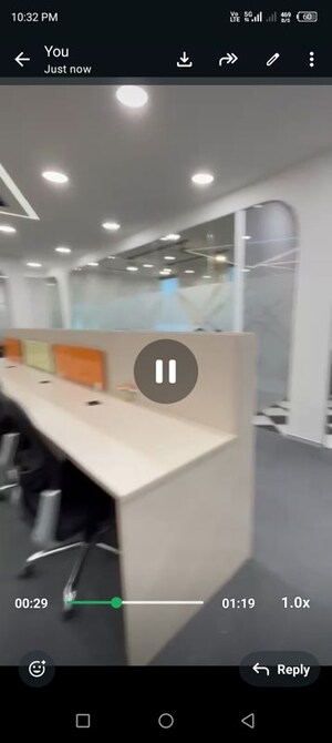 Kitchen in  Office Space at Trehan Iris Techpark, Sector 48 – for Rent