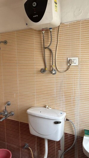 Bathroom in 3 BHK Apartment at Maya Garden City, Lohgarh – for Rent