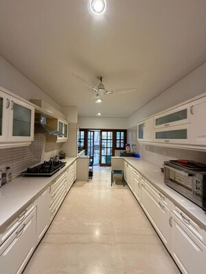 Balcony in 3 BHK Apartment at Prasanthi Apartment, Ganga Nagar – for Rent