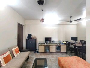Living Room in 1 BHK Apartment at Hiranandani Estate Englewood, Ghodbunder Road – for Rent