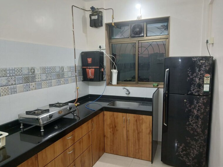 Kitchen, new-hill-view-chs 1 Bedroom 550 Sq.Ft. Apartment In Kasarvadavali Thane 10456816