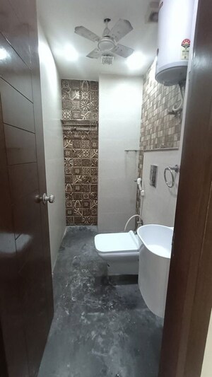 Bathroom in 3 BHK Builder Floor at Saket – for Rent