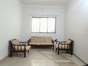 Living Room in 1 BHK Apartment at Hermes Twins, Yerawada – for Rent