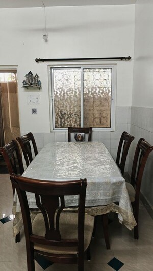 Dining area in 4 BHK Independent House at Adarsh Colony – for Rent