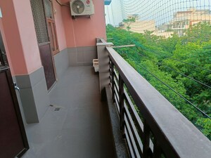 Balcony in 2 BHK Builder Floor at The Saffron Homes, Sector 50 – for Rent