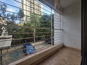 Balcony in 3 BHK Apartment at Anmol Tower, Goregaon West – for Rent