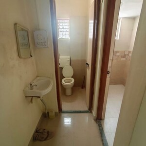 Bathroom in 1 BHK Apartment at Wadgaon Sheri – for Rent