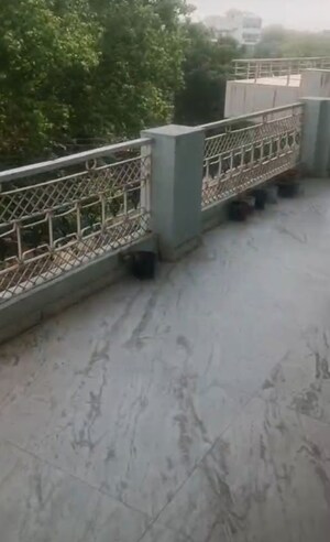 Balcony in 2 BHK Builder Floor at Palam Vihar Residents Association, Palam Vihar – for Rent