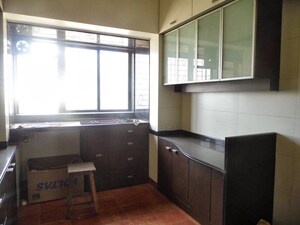 Kitchen in 3 BHK Apartment at Rushabh Tower, Sewri – for Rent
