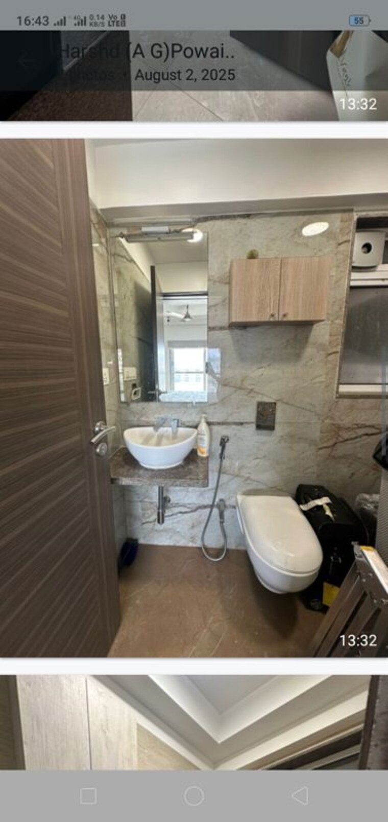 Bathroom, srishti-harmony-3-phase-1 1 Bedroom 630 Sq.Ft. Apartment In Andheri East Mumbai 10457010