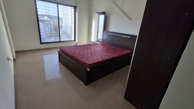 Bedroom, pebbles-i 3 Bedroom 1300 Sq.Ft. Apartment In Bavdhan Pune 10457027