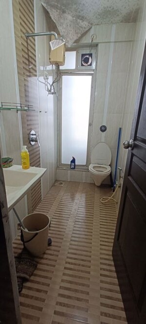 Bathroom in 2 BHK Apartment at Aditya Vakola Sandeep CHS LTD, Santacruz East – for Rent