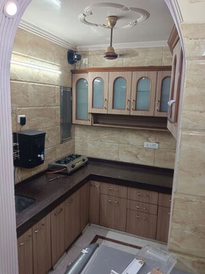 Kitchen in 2 BHK Builder Floor at Lajpat Nagar 4 – for Rent