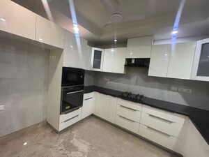 Kitchen in 3 BHK Builder Floor at Greater Kailash I – for Rent