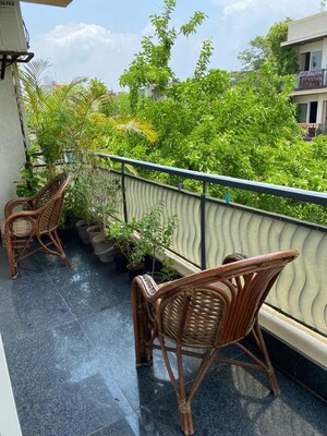 Balcony in 3 BHK Builder Floor at Chittaranjan Park – for Sale