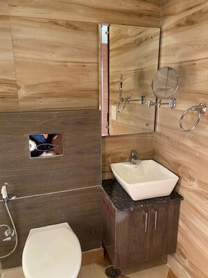 Bathroom in 3 BHK Builder Floor at Chittaranjan Park – for Sale