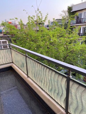 Balcony in 3 BHK Builder Floor at Chittaranjan Park – for Sale