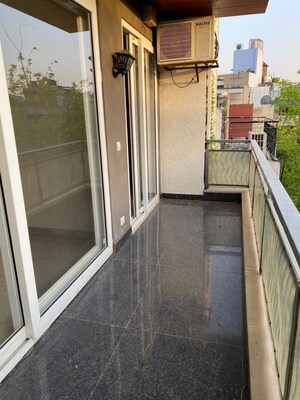 Balcony in 3 BHK Builder Floor at Chittaranjan Park – for Sale