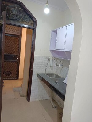Kitchen in 1 BHK Builder Floor at Lajpat Nagar 4 – for Rent