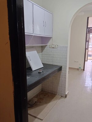 Kitchen in 1 BHK Builder Floor at Lajpat Nagar 4 – for Rent